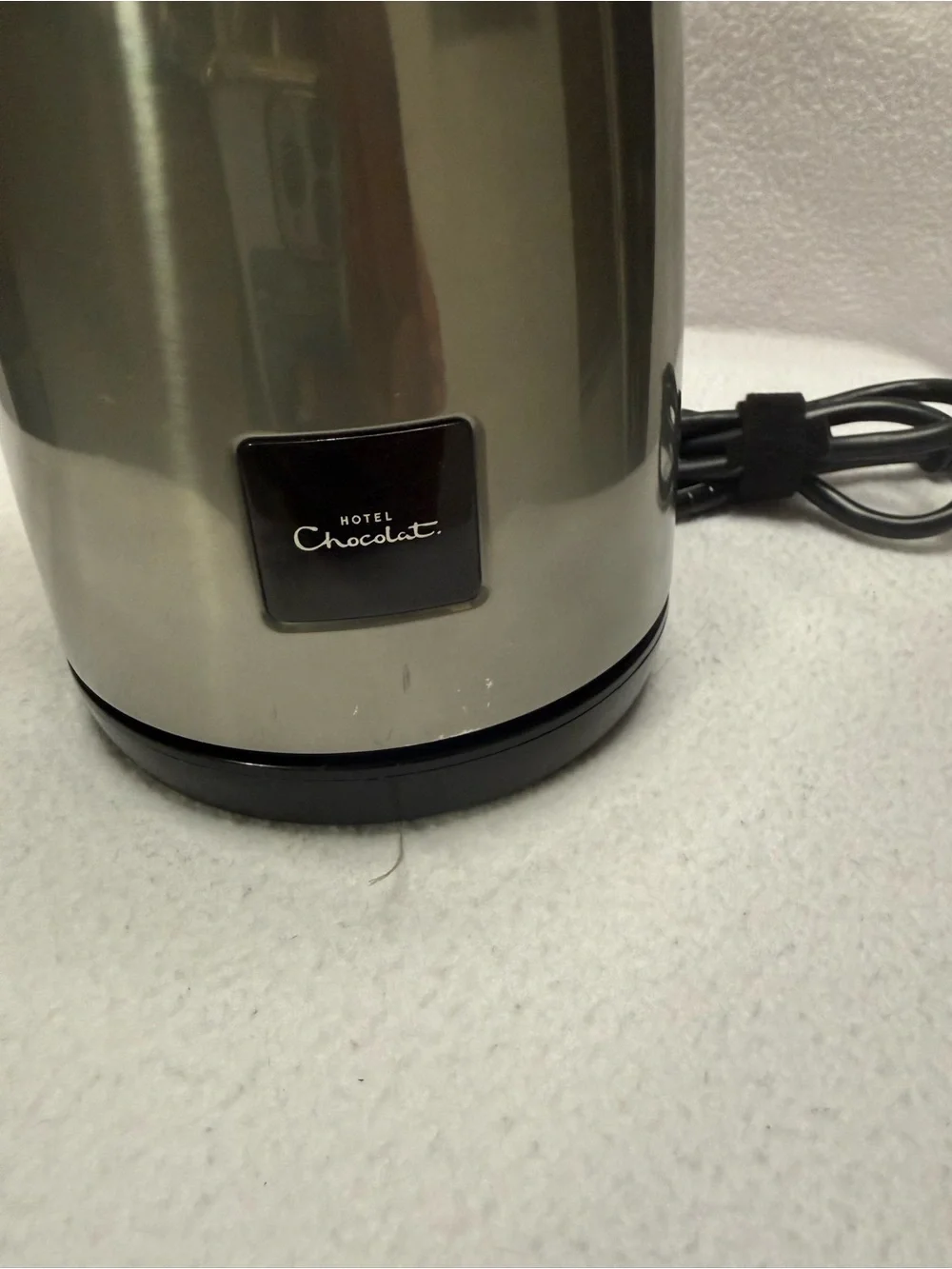 Hotel Chocolat Velvetiser Chocolate Drink Maker Frother/ Grey/ Electric